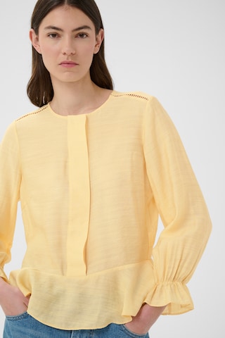 Chemisier 'Linnis IW' InWear en jaune