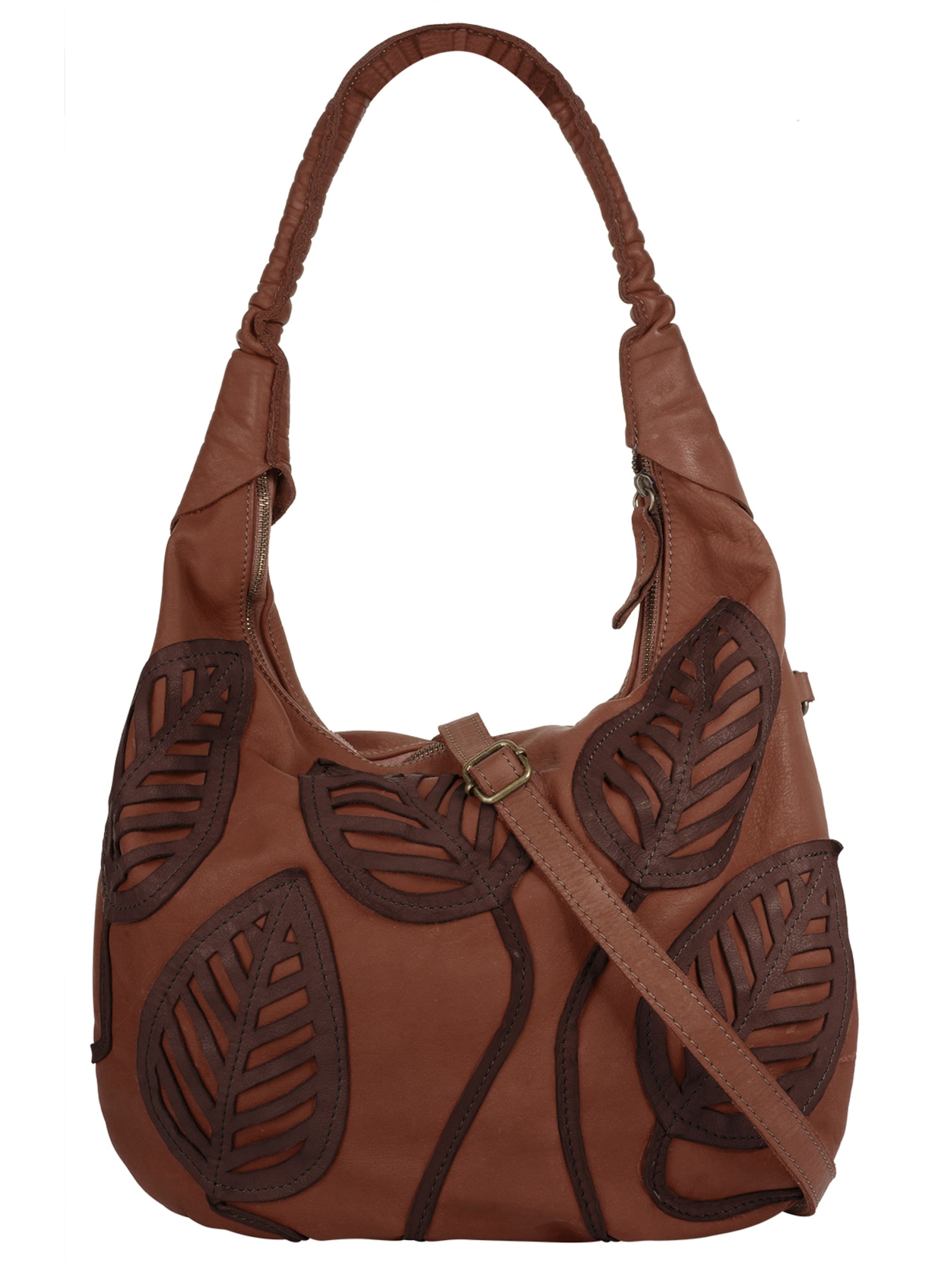 Cabas Samantha Look en marron : devant