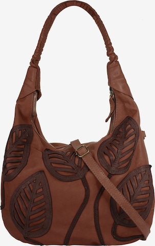 Samantha Look Shopper in Braun: Vorderseite
