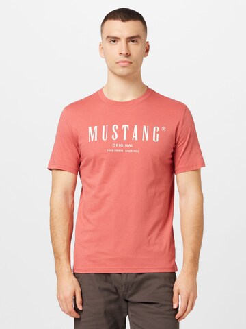 MUSTANG Shirt in Red: front