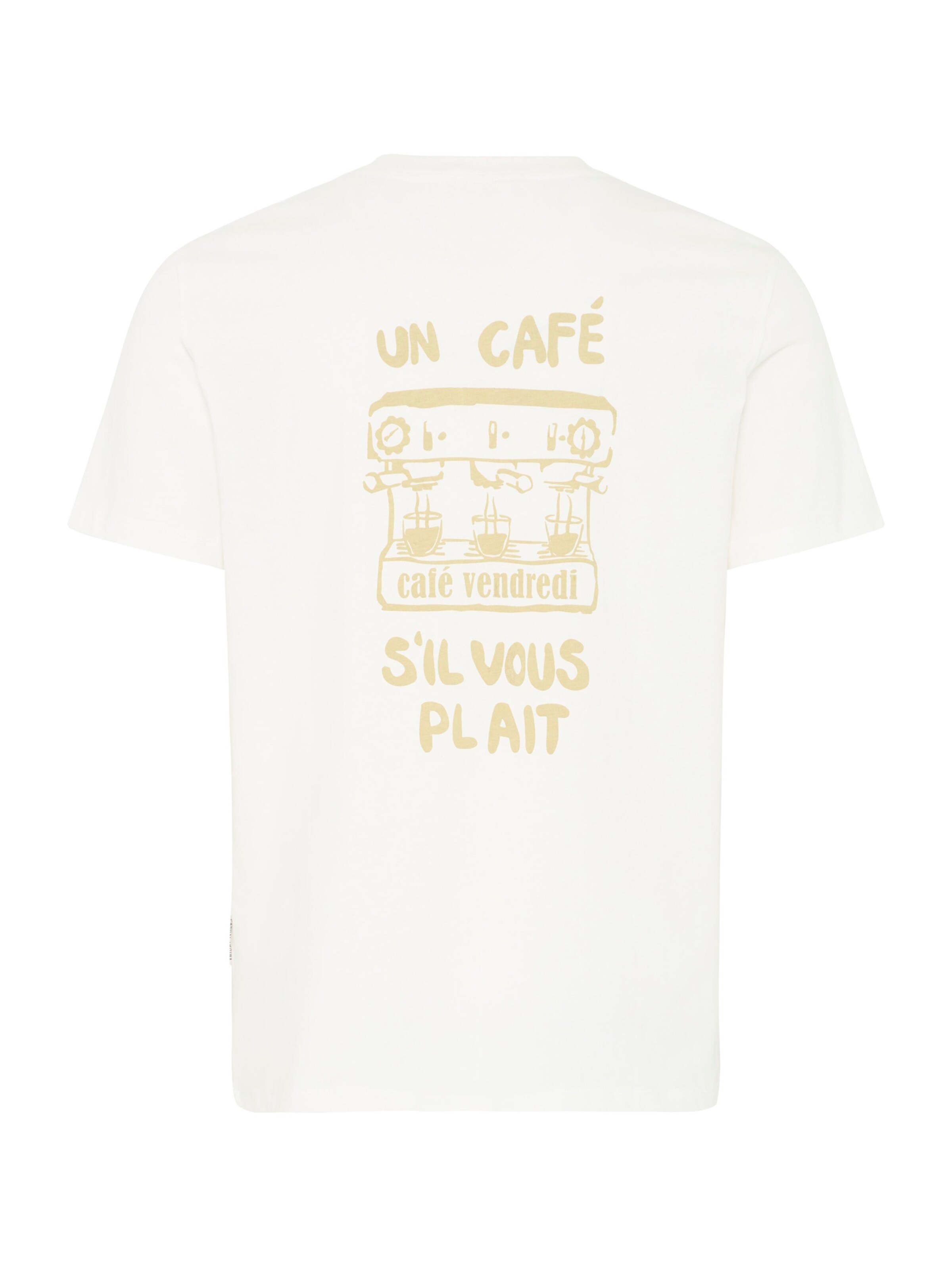 Casual Friday Koszulka 'CFØRSLEV' w kolorze biały