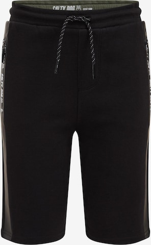 Regular Pantalon WE Fashion en noir : devant