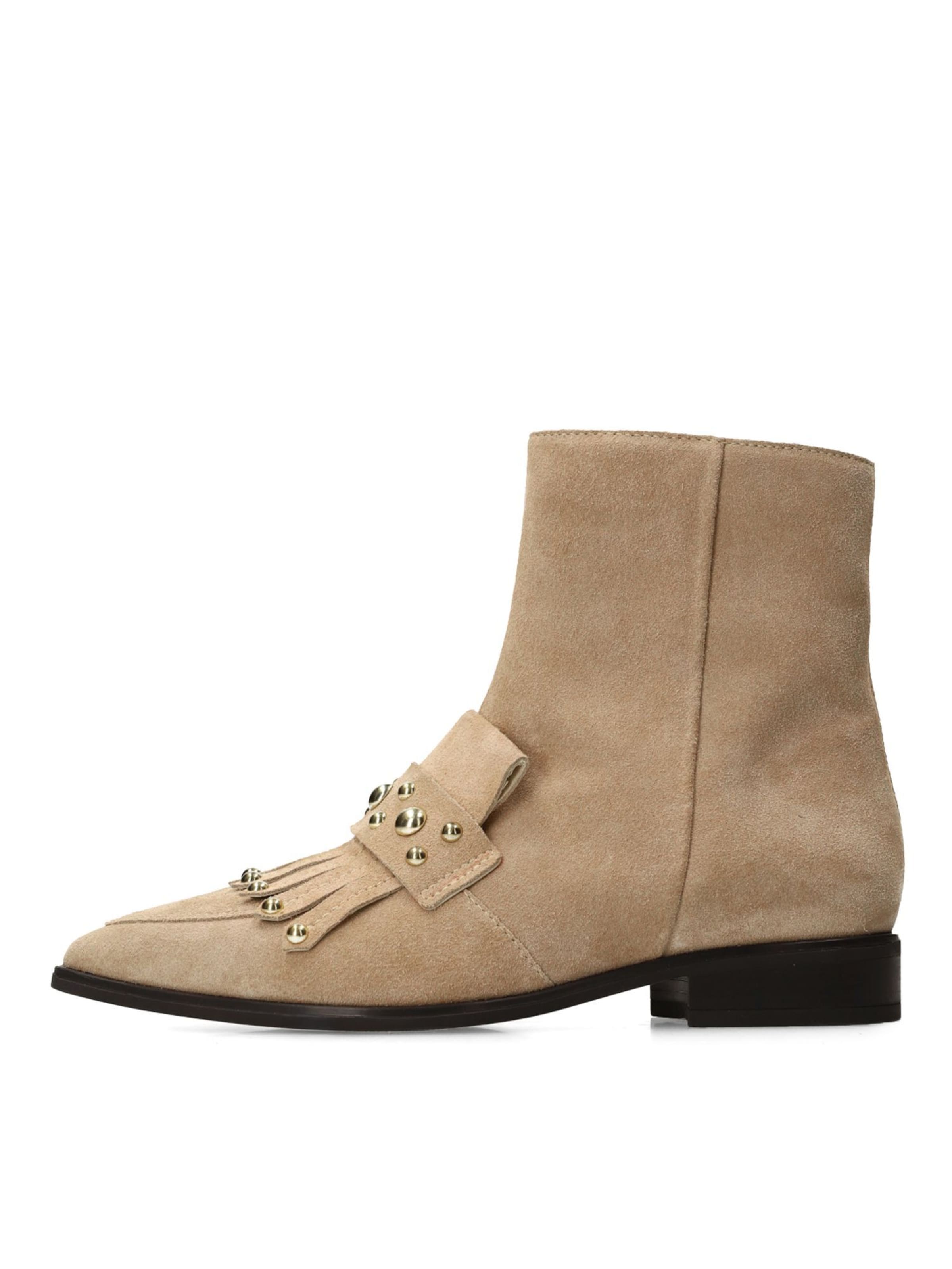 MANFIELD Stiefelette in Braun