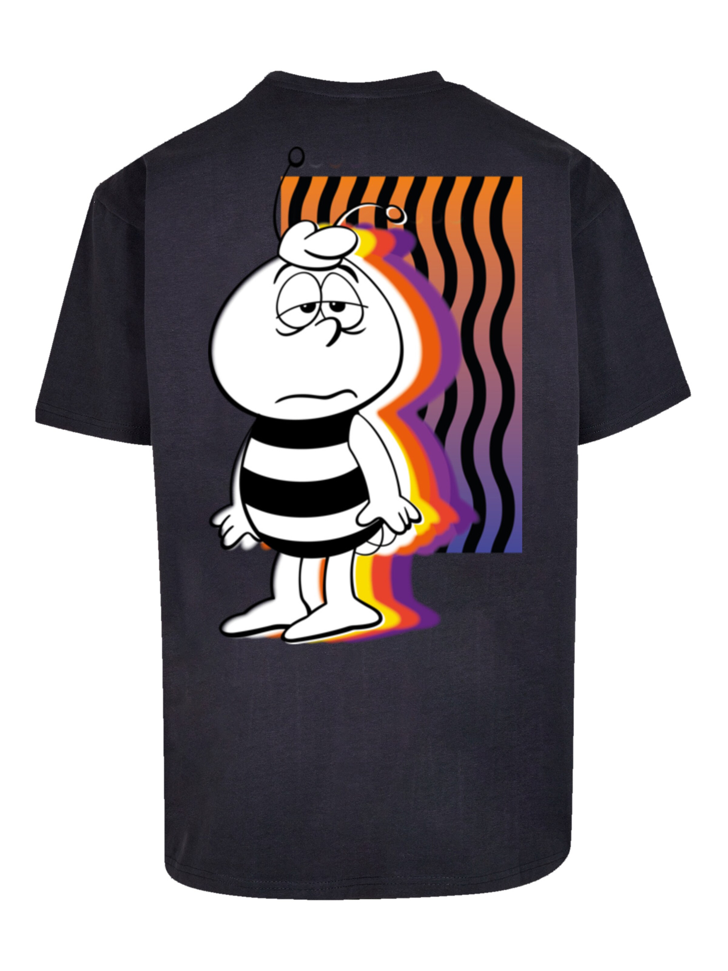 F4NT4STIC Shirt 'Die Biene Maja' in Blauw: voorkant