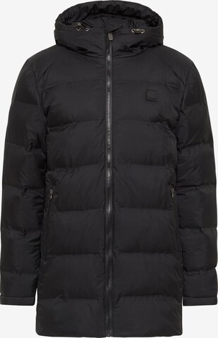 MO Winter Coat in Black: front