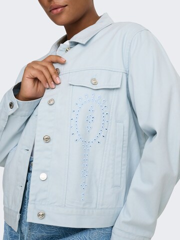 ONLY Carmakoma Overgangsjakke 'CARElsa' i blå