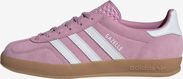 Baskets basses 'Gazelle' ADIDAS ORIGINALS en violet : devant