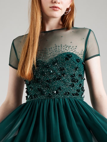 Robe de soirée 'Dina' LACE & BEADS en vert