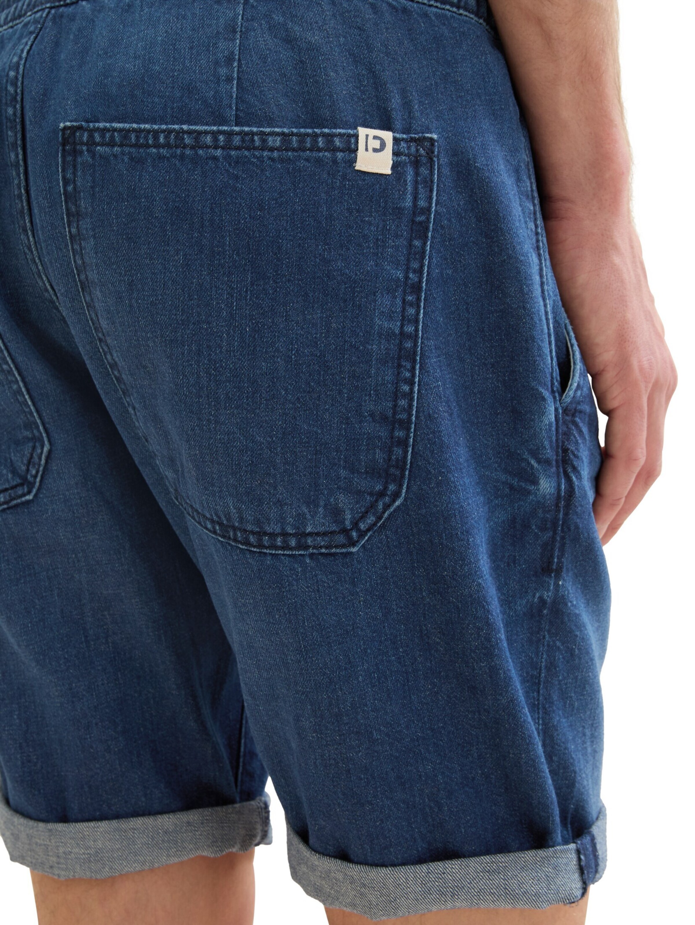 TOM TAILOR DENIM Regular Shorts in Blau