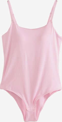 Shirtbody Next en rose : devant