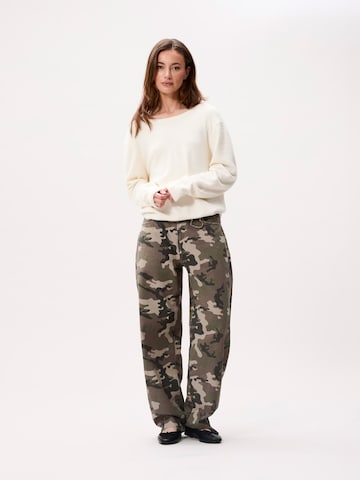 Marvé Amsterdam Vat Jeans 'Camo Jeans' in Groen