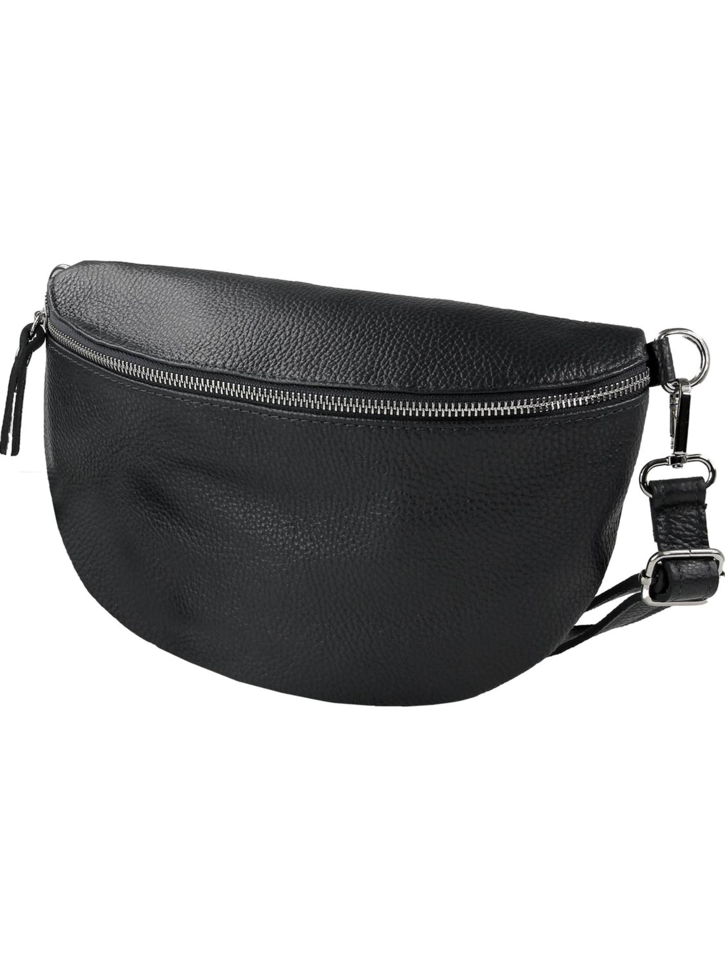 Toscanto Fanny Pack in Black: front