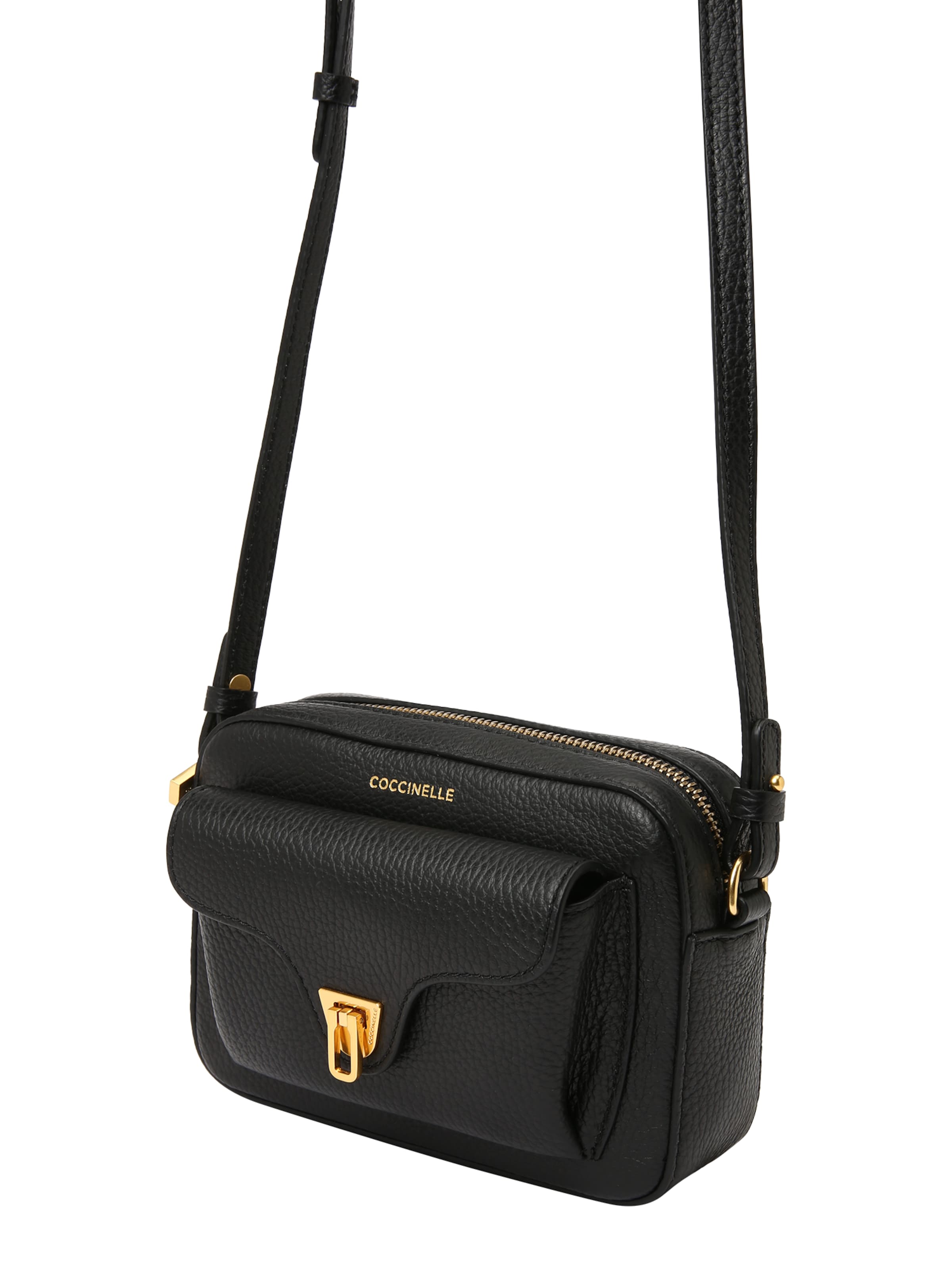 Coccinelle Válltáska 'Beat' - fekete: elől