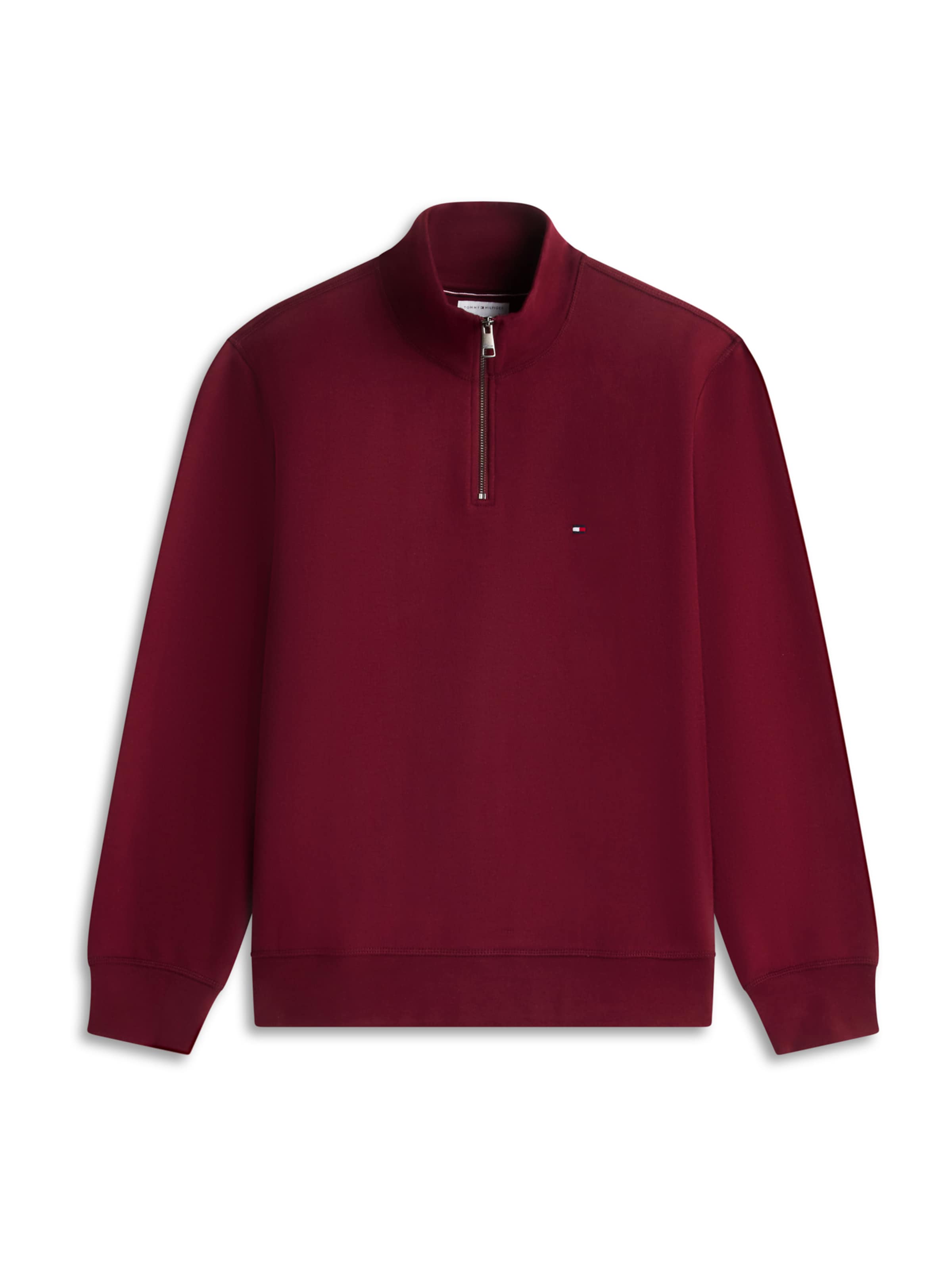 TOMMY HILFIGER Sweatshirt 'ESSENTIAL' in Purple: front