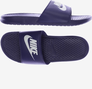 NIKE Sandals Slippers in 46 in Marine Blue ABOUT YOU