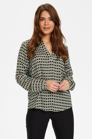 Kaffe Blouse 'Sary Tilly' in Beige: voorkant