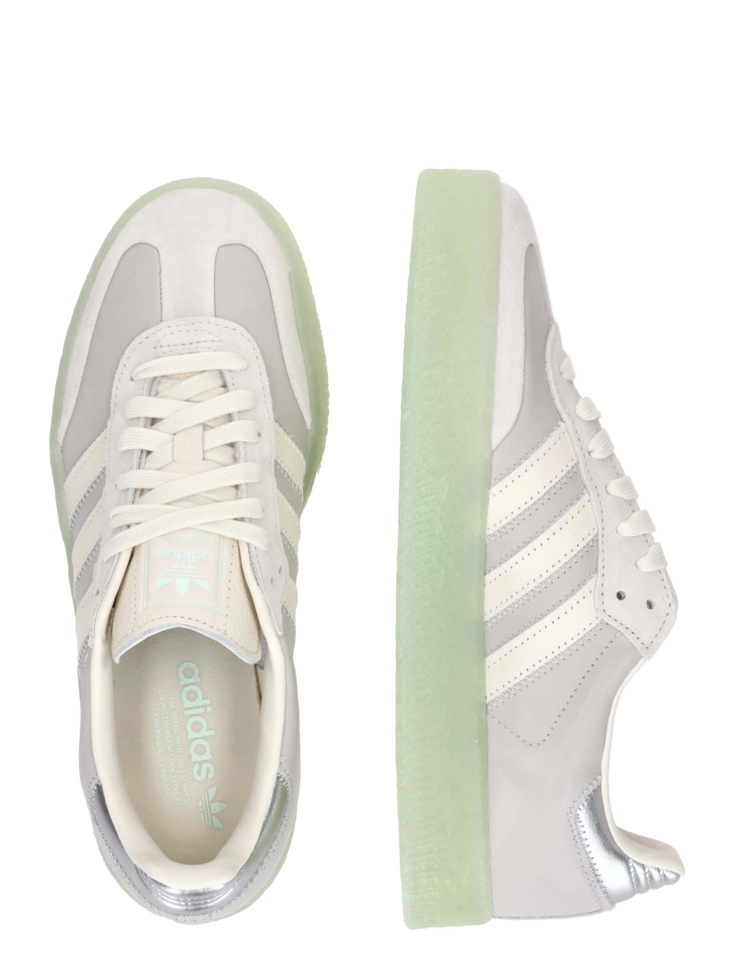 ADIDAS ORIGINALS Низкие кроссовки 'SAMBAE' в Серый