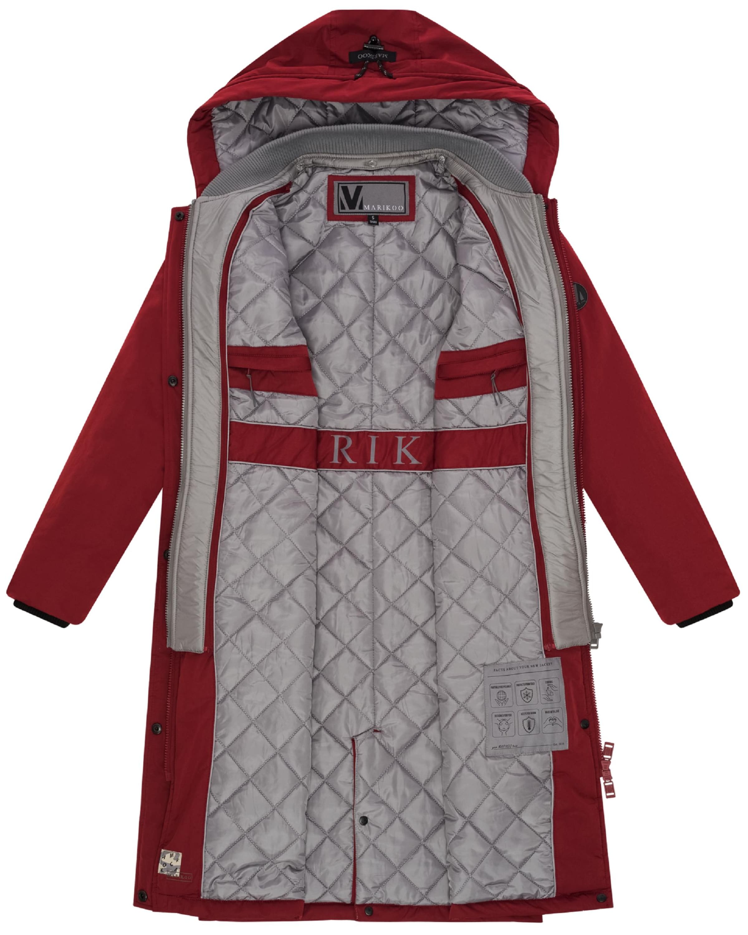 raudona MARIKOO Demisezoninis paltas