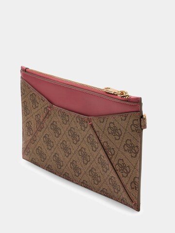 GUESS Clutch in Brown