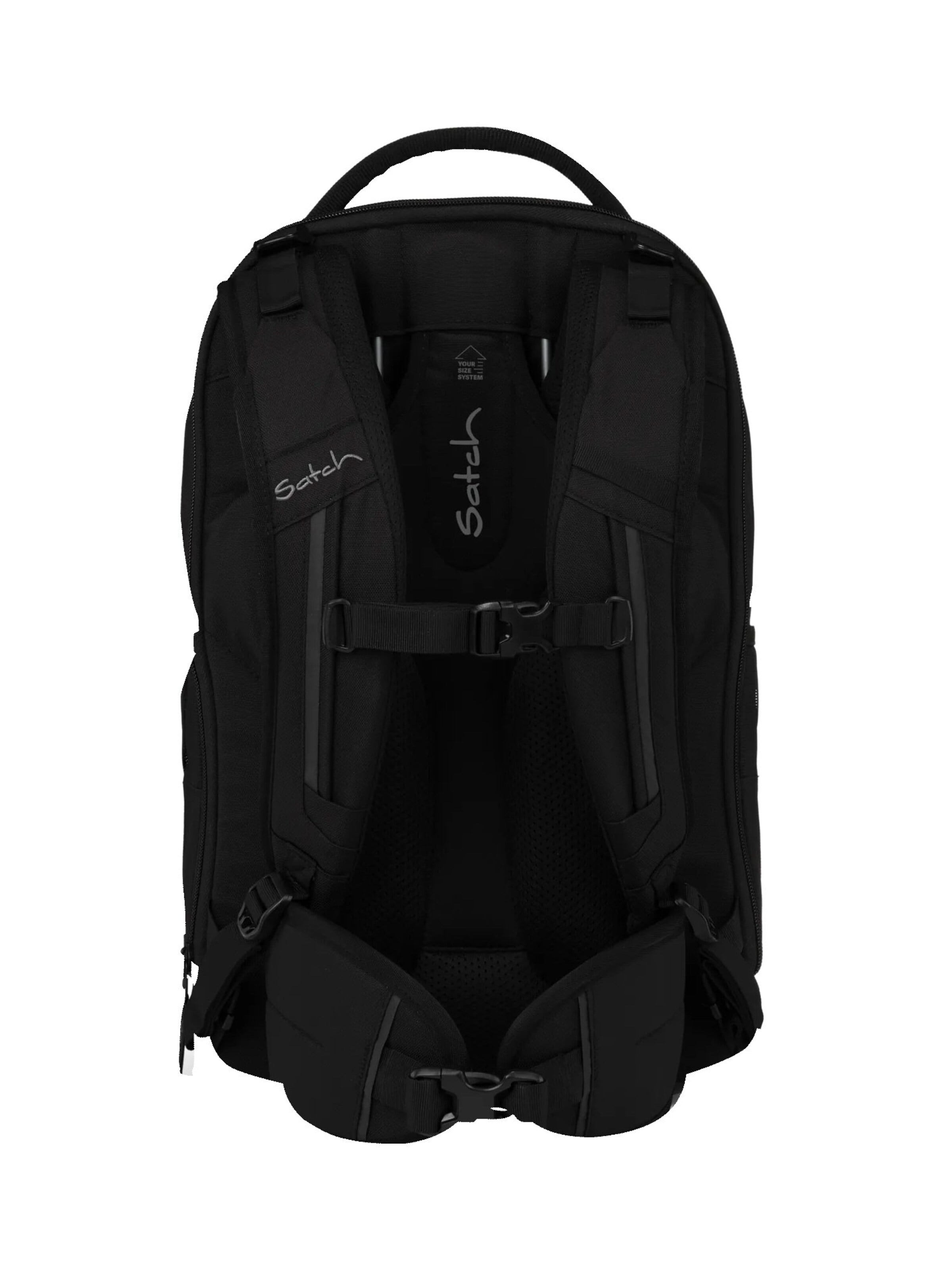 Satch Backpack 'Schulrucksack match plus' in Black