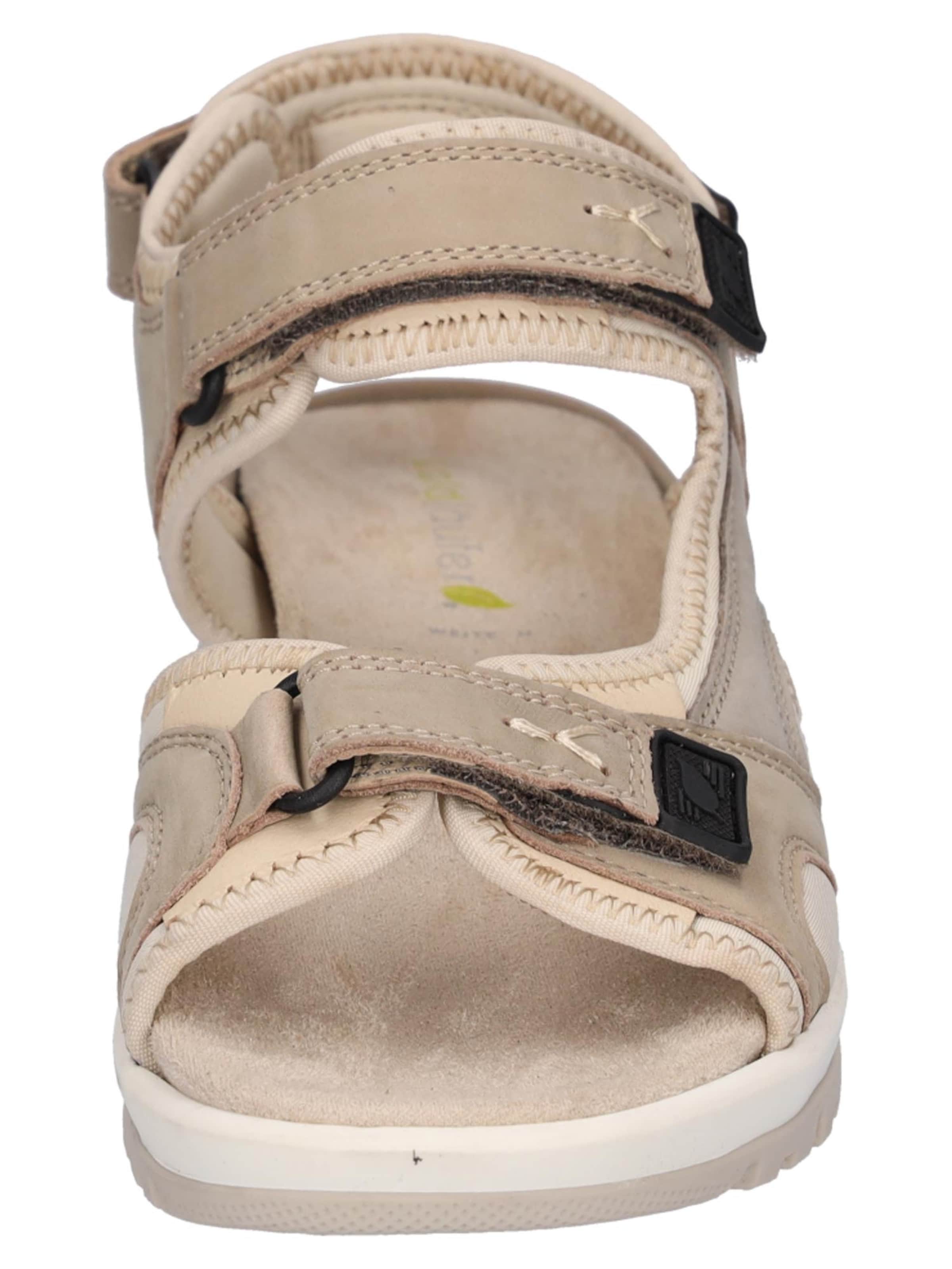 WALDLÄUFER Wandelsandalen 'Sora' in Beige