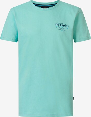 T-Shirt 'Sungold' Petrol Industries en bleu : devant