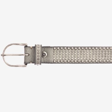 b.belt Handmade in Germany Belt 'Riva' in Grey