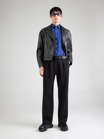 Michael Kors Slim fit Button Up Shirt in Blue