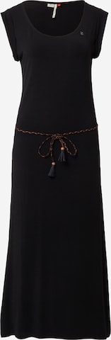 Ragwear Summer Dress 'TAGG' in Black: front