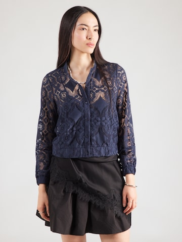 Veste mi-saison 'VMLUNU' VERO MODA en bleu : devant