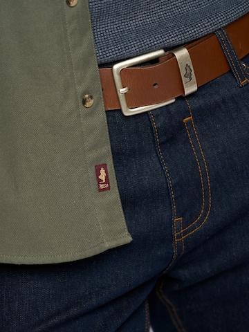 MCS Klasický střih Košile ' Tom ' – zelená