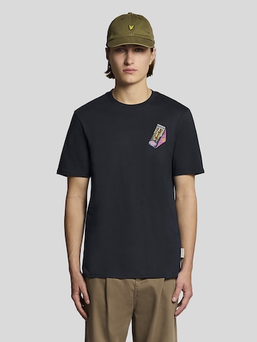 Lyle & Scott Shirt in Blauw: voorkant