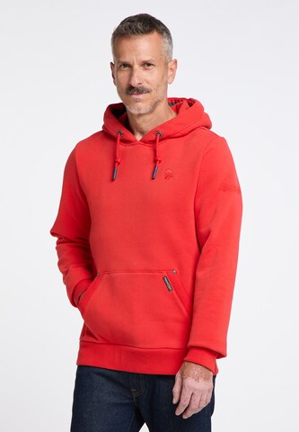 Schmuddelwedda Sweatshirt in Rot: predná strana