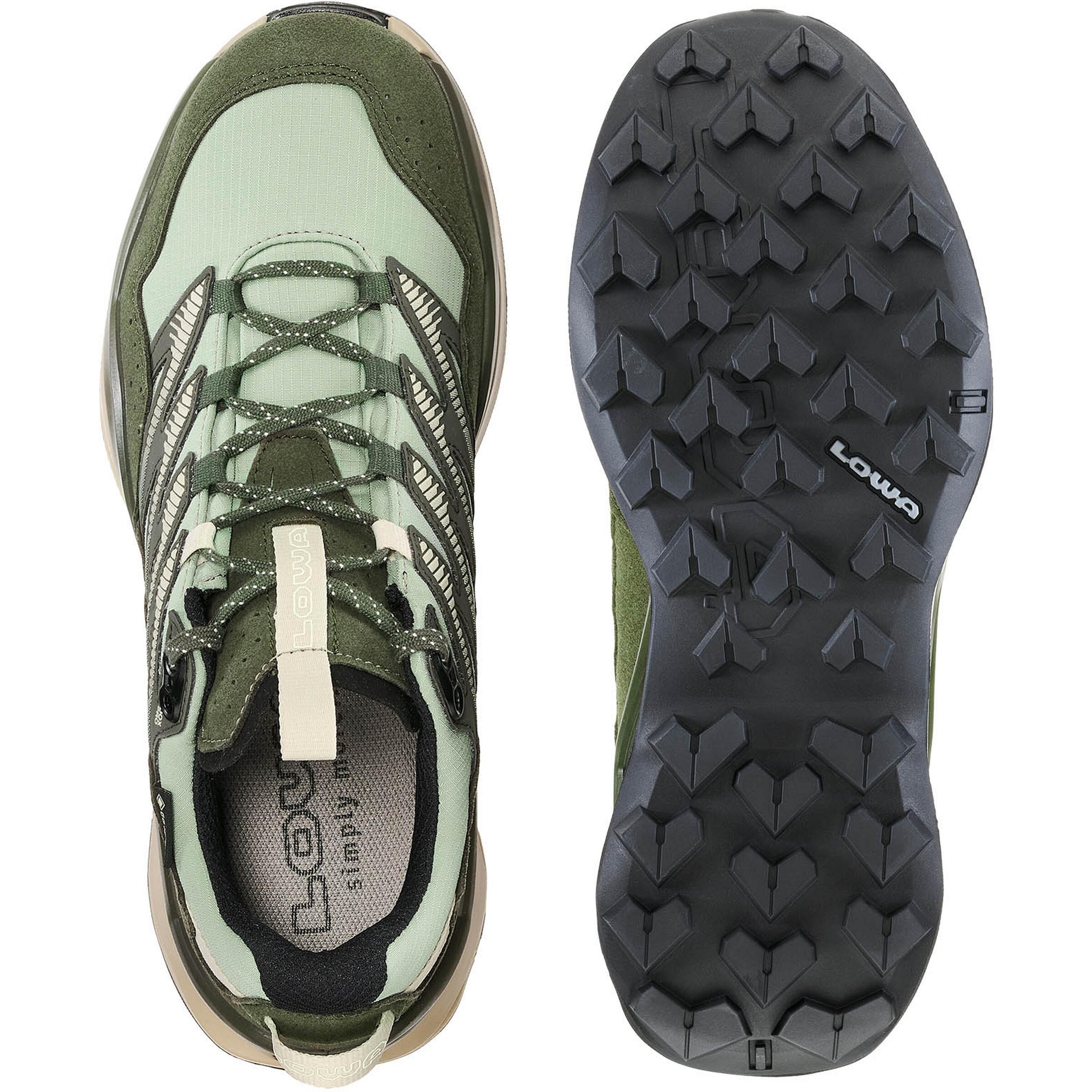 LOWA Flats 'MADDOX PRO LO' in Green