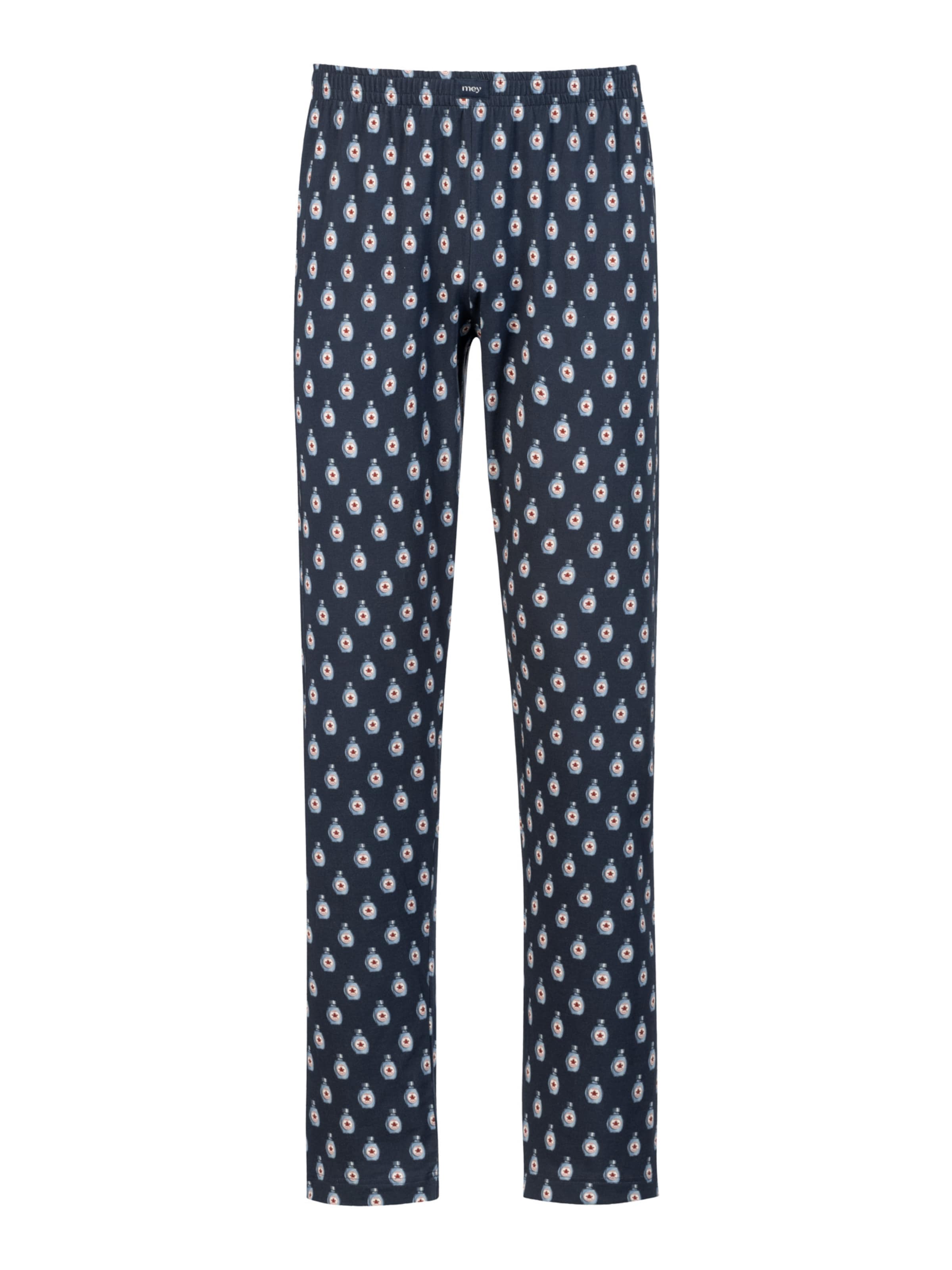 Pantalon de pyjama 'Pancake Proof' Mey en bleu : devant