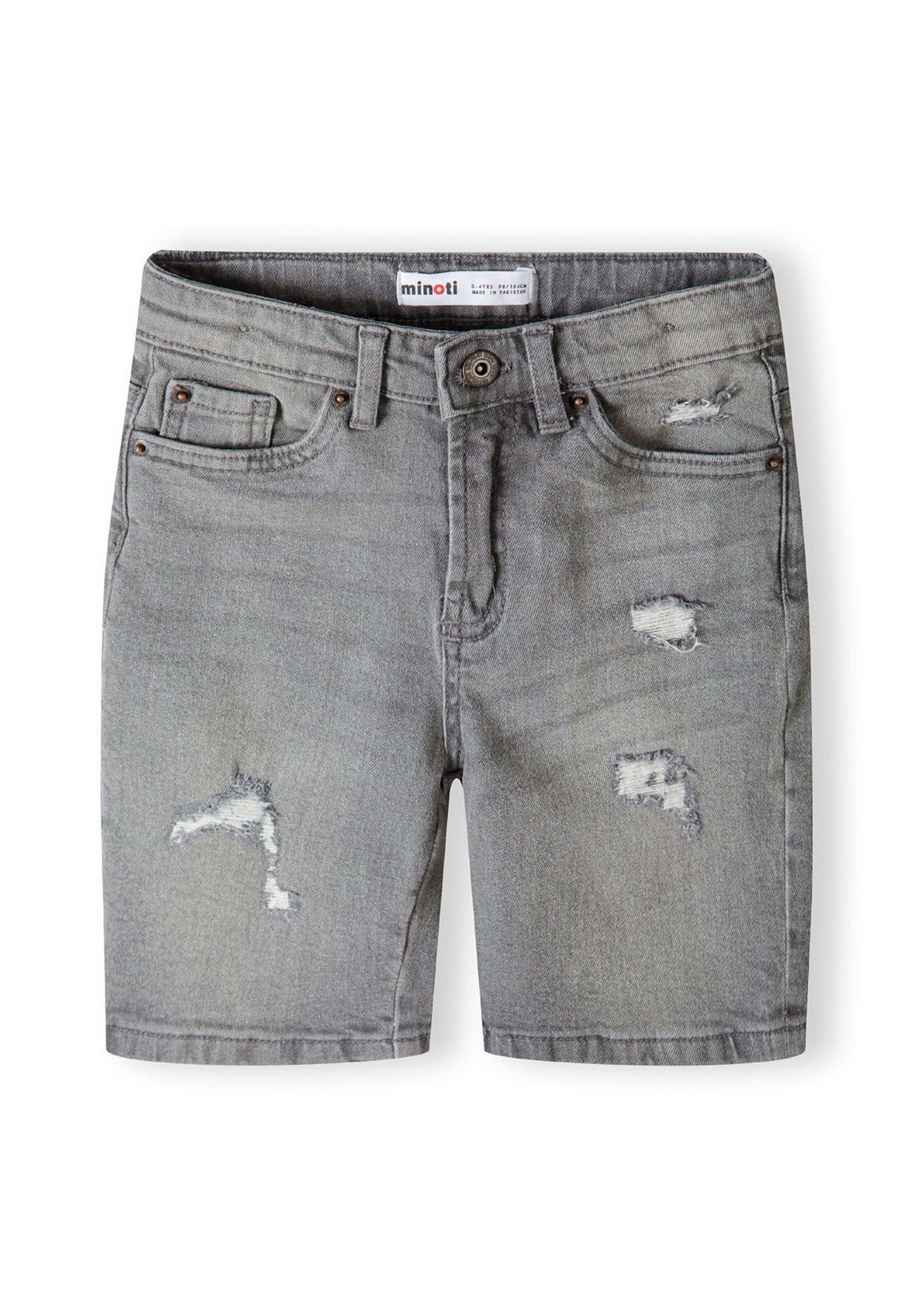 MINOTI Regular Jeans in Grey: front
