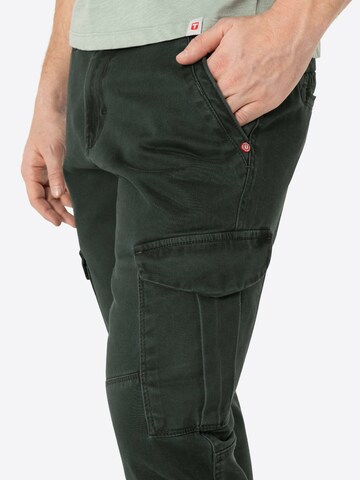 TIMEZONE Regular Cargo Pants 'Niklas' in Green