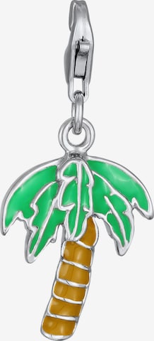Pendentif ELLI en marron : devant