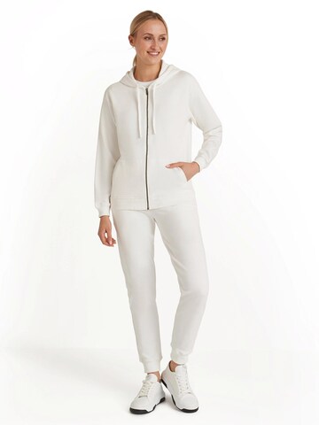 FALKE Zip-Up Hoodie 'Sweat' in White