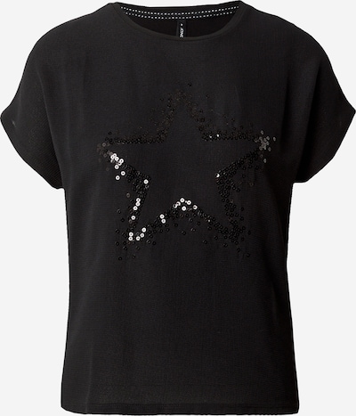 ONLY T-shirt 'LOUISA' en noir, Vue avec produit