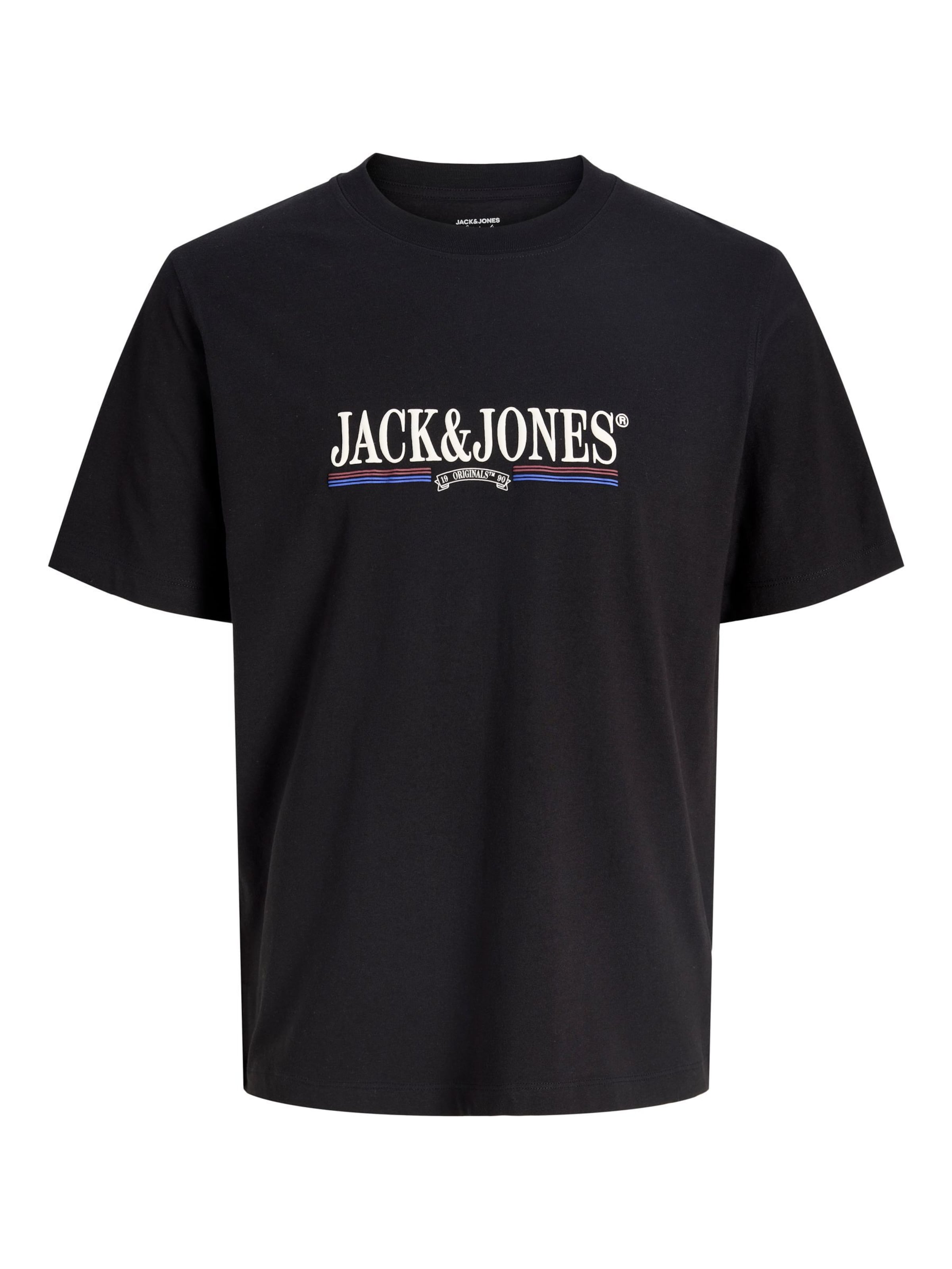 JACK & JONES Shirt 'JORFREDERIKSBERG' in Black: front