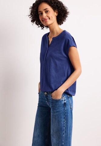 STREET ONE Shirt in Blau: Vorderseite