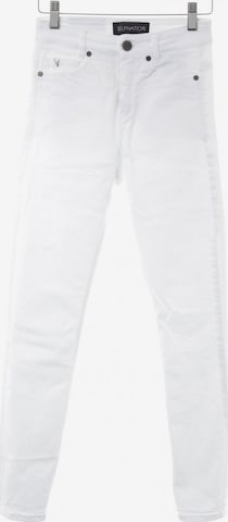 Selfnation Jeans in 24-25 in White: front