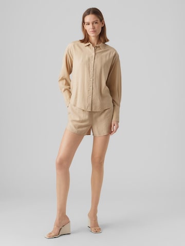 VERO MODA Blouse '10289934' in Beige