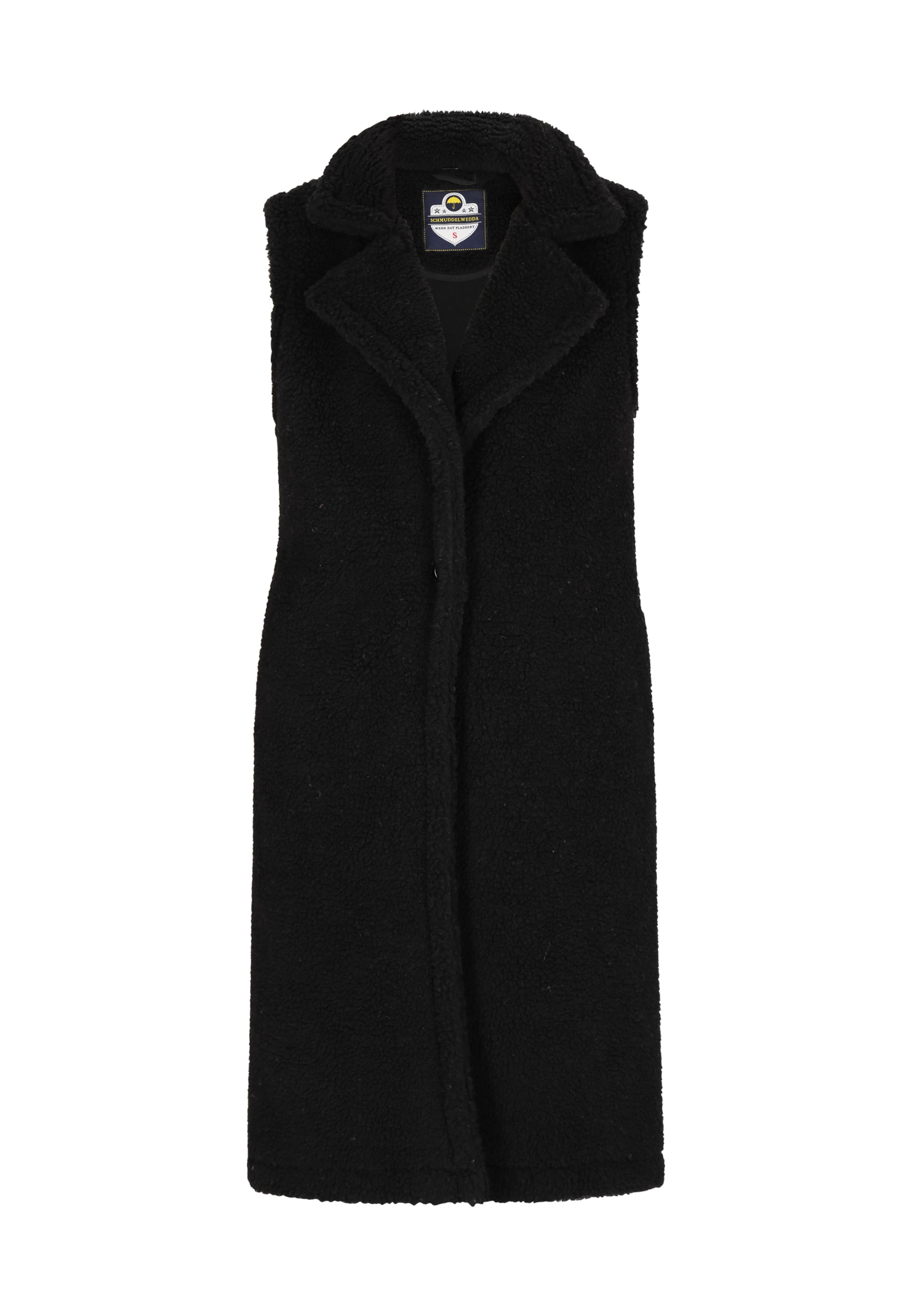 Schmuddelwedda Mellény - fekete: elől