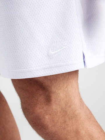 Nike Sportswear Regular Панталон 'CLUB FLOW' в лилав