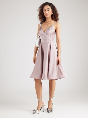 mascara Коктейльное платье в Лиловый: спереди