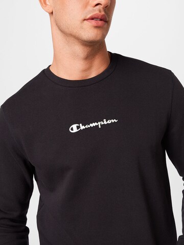 Champion Authentic Athletic Apparel Sweatshirt in Black