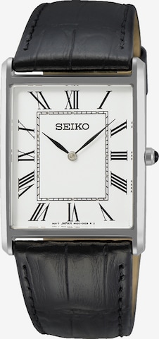 SEIKO Uhr in Schwarz: predná strana