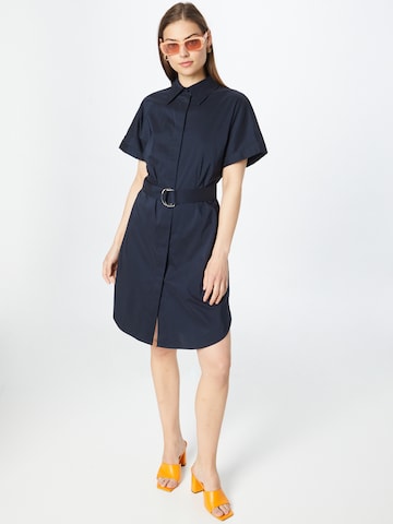 BOSS Black Shirt Dress 'Dashile' in Blue